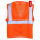 GloWear Orange High Visibility Vest